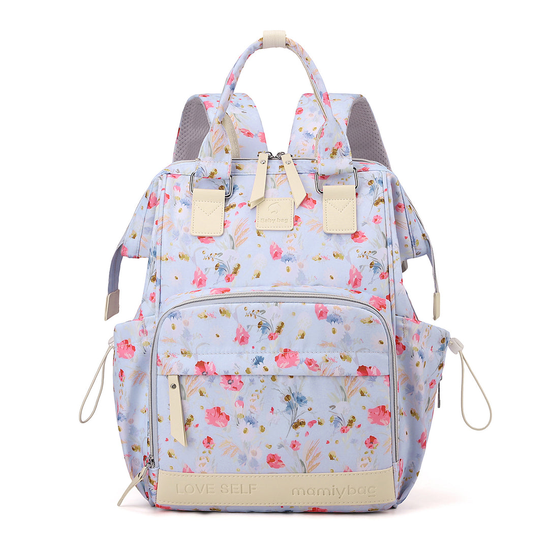 Playful Graphic Print Baby Diaper Backpack Kalsten