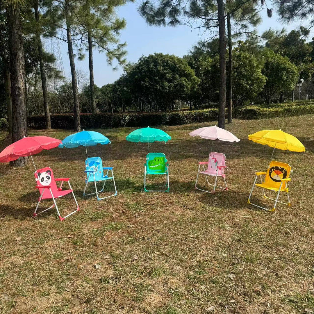 Children's beach chair with sun protection Kalsten
