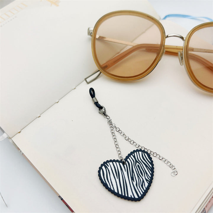Heart-Designed Eyewear Chain Holder Kalsten