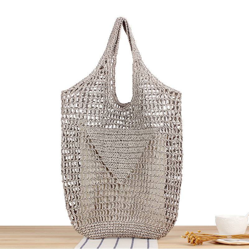 Hand-knotted net tote bag Kalsten