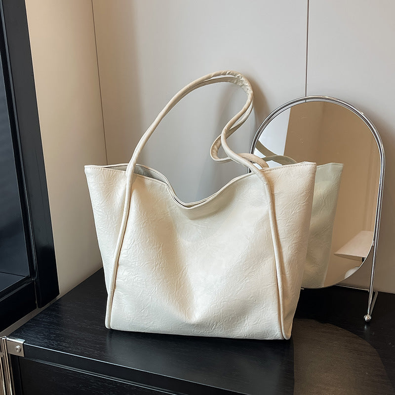 Stylish Vegan Leather Tote Bag