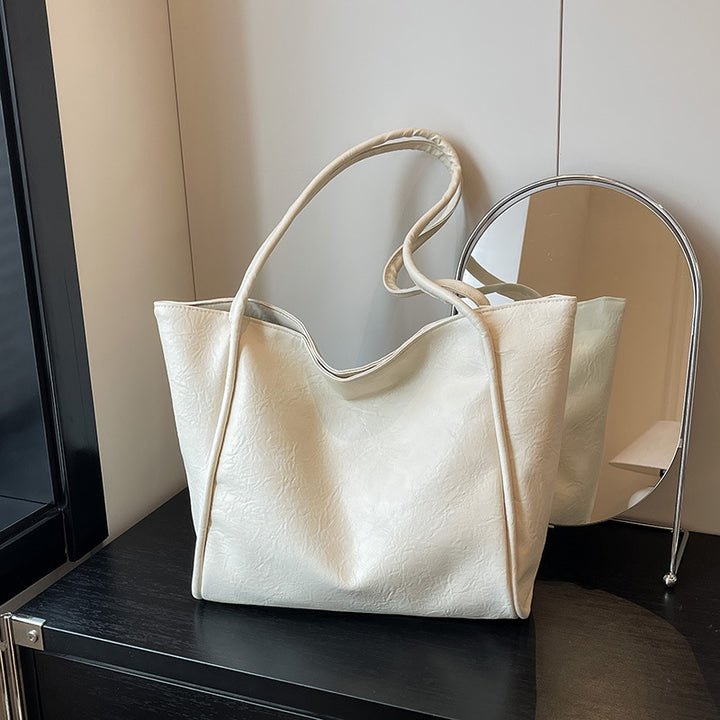 Stylish Vegan Leather Tote Bag