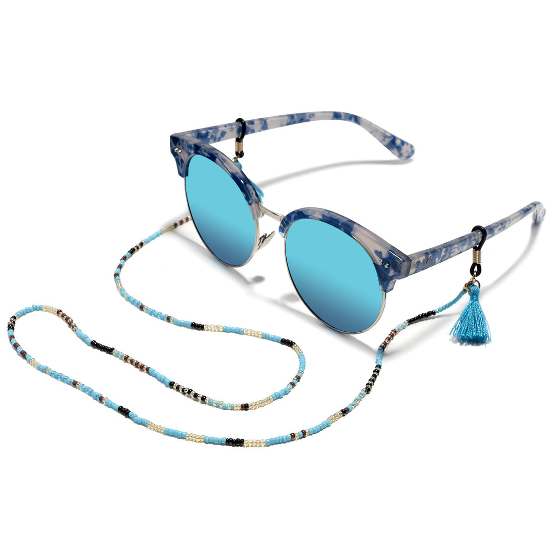 Bohemian-Inspired Beaded Eyewear Chain Kalsten