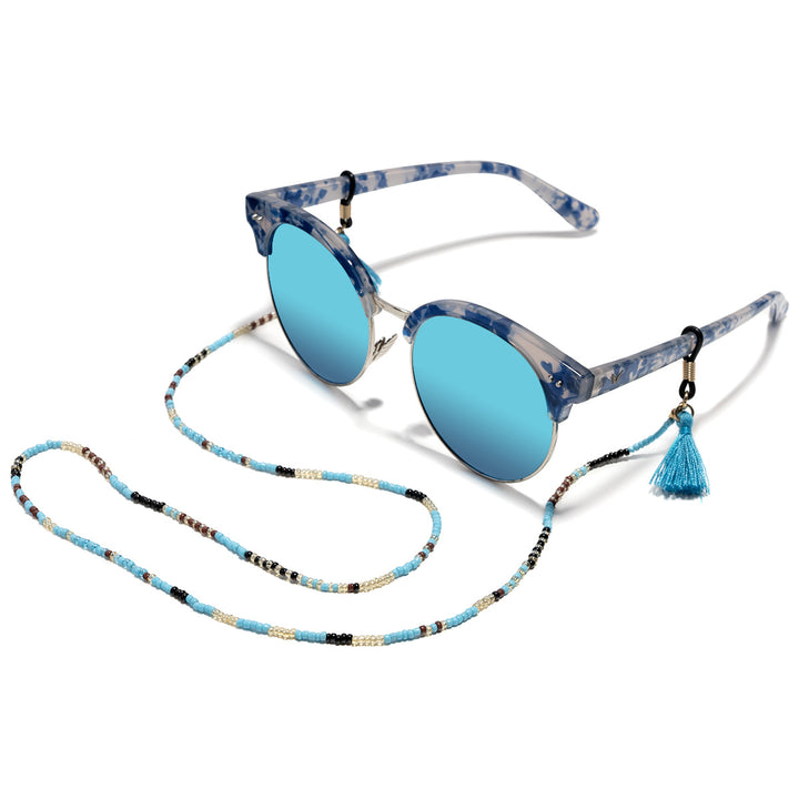 Bohemian-Inspired Beaded Eyewear Chain Kalsten