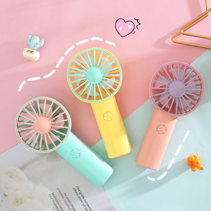 Ladies Portable Handheld Fan with Ergonomic Grip and Quiet Operating Modes Kalsten