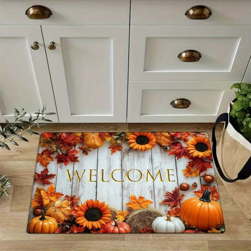 Seasonal Welcome Doormat
