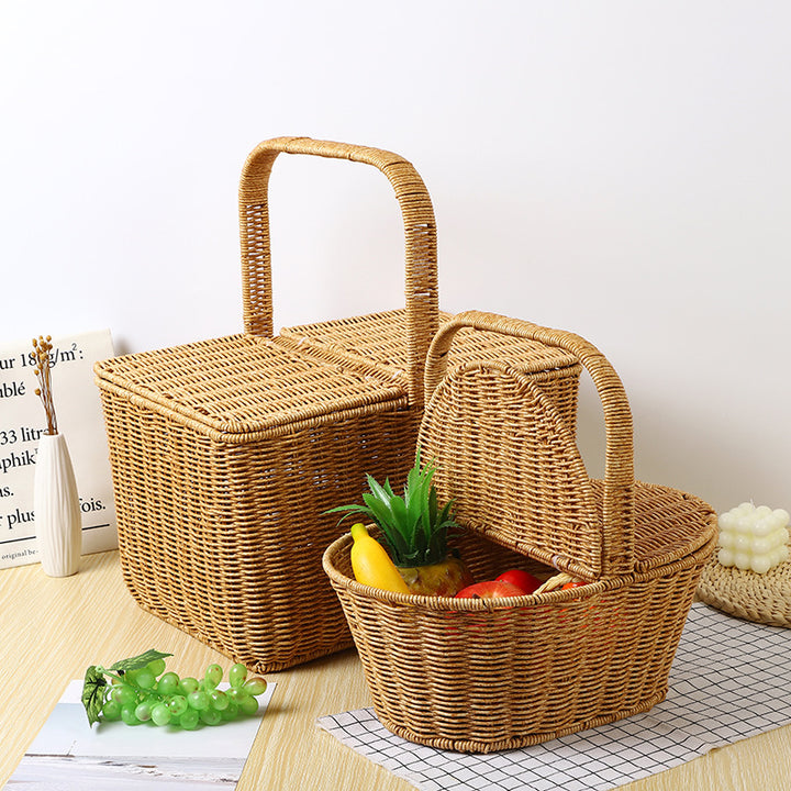 Woven Picnic Basket Kalsten
