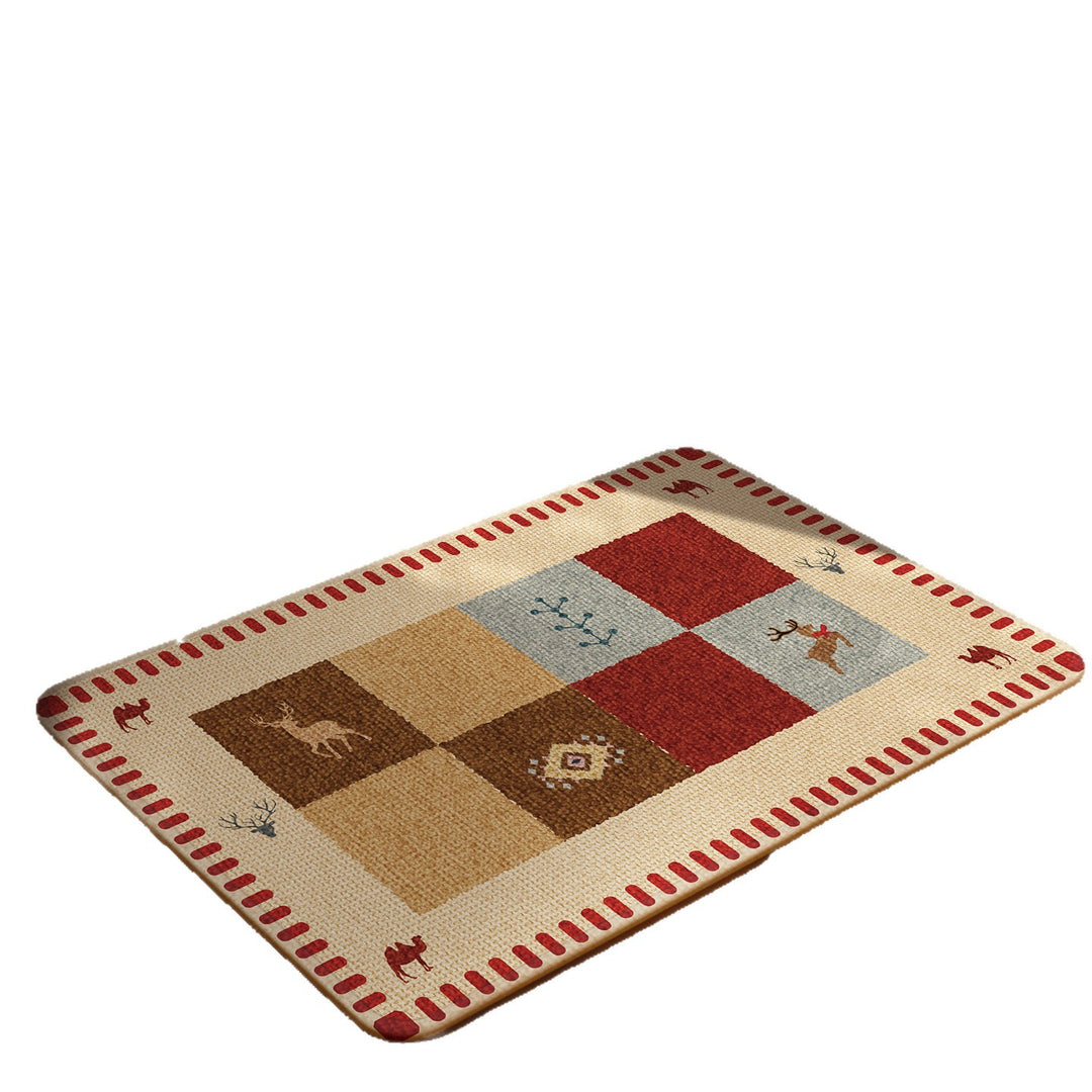 Decorative Star-patterned Bath Mat Kalsten