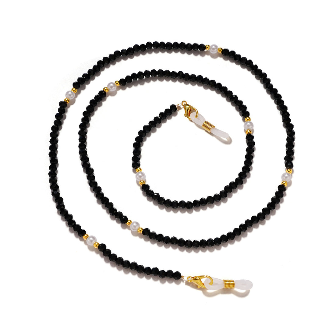 Elegant Crystal Beaded Eyewear Chain Kalsten