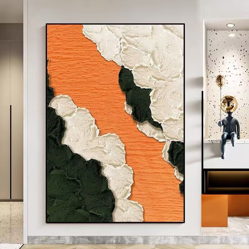 Abstract Textured Canvas Art Print