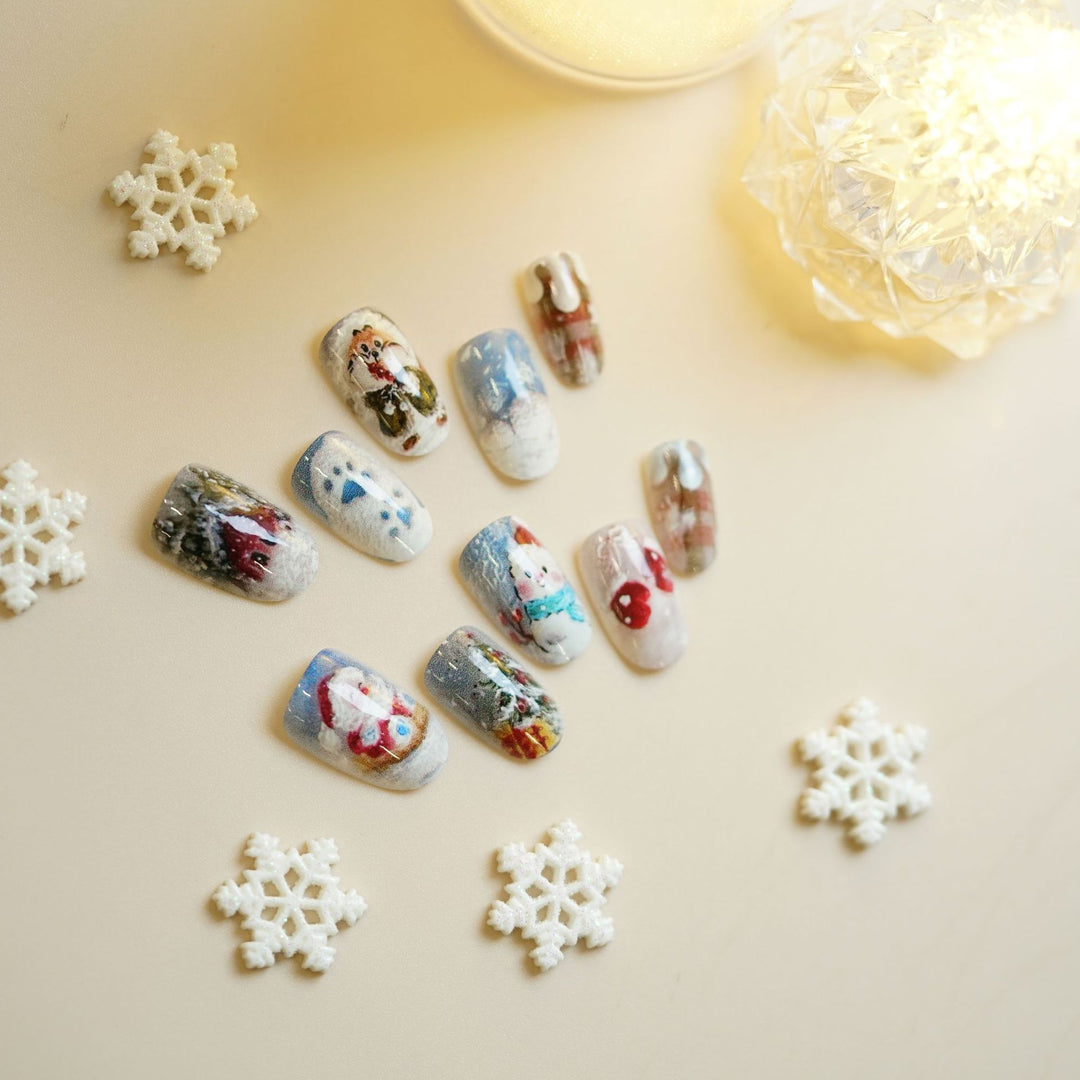Artistic Press-On Nail Set Kalsten
