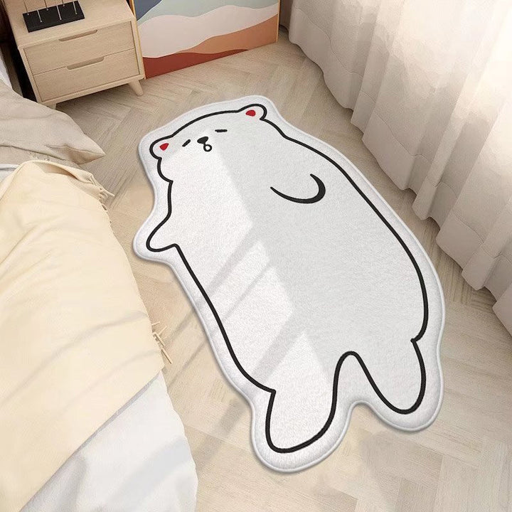 Cute Cat-Shaped Area Rug Kalsten