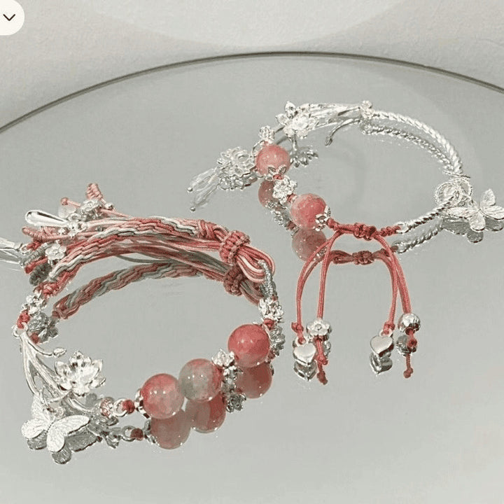 Adjustable Gemstone Charm Bracelet Kalsten