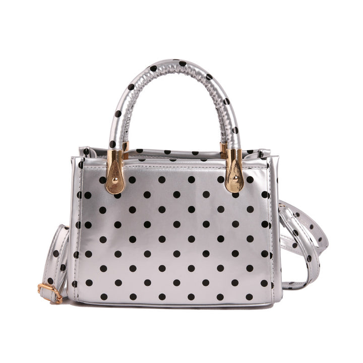 WoChic Polka Dot Handheld Satchel Bag Kalsten