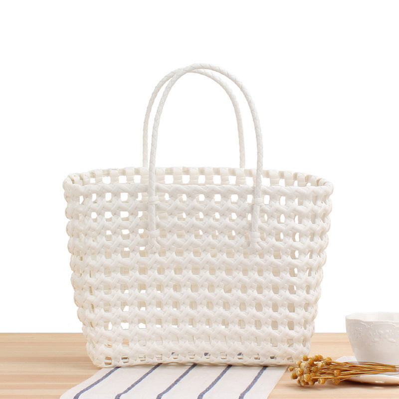 Flexible Tote Bag Made of Handcrafted Woven Material Kalsten