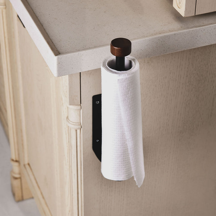 Modern Wall Wardrobe with Wood Details Kalsten