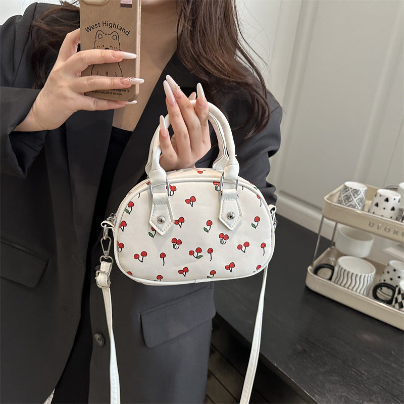 Playful Cherry Print Handbag Kalsten