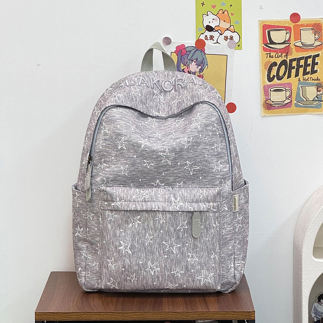 Casual All-Occasion Star-Print Backpack Kalsten