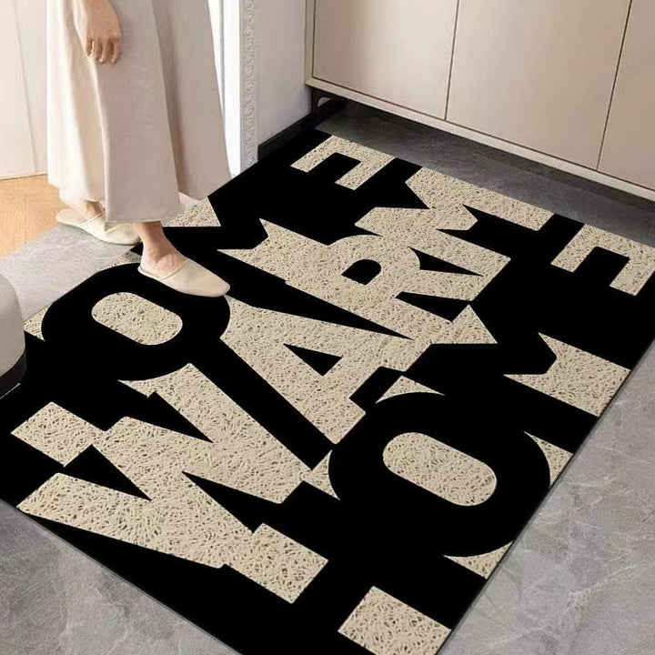 Welcome Theme Decorative Floor Mat