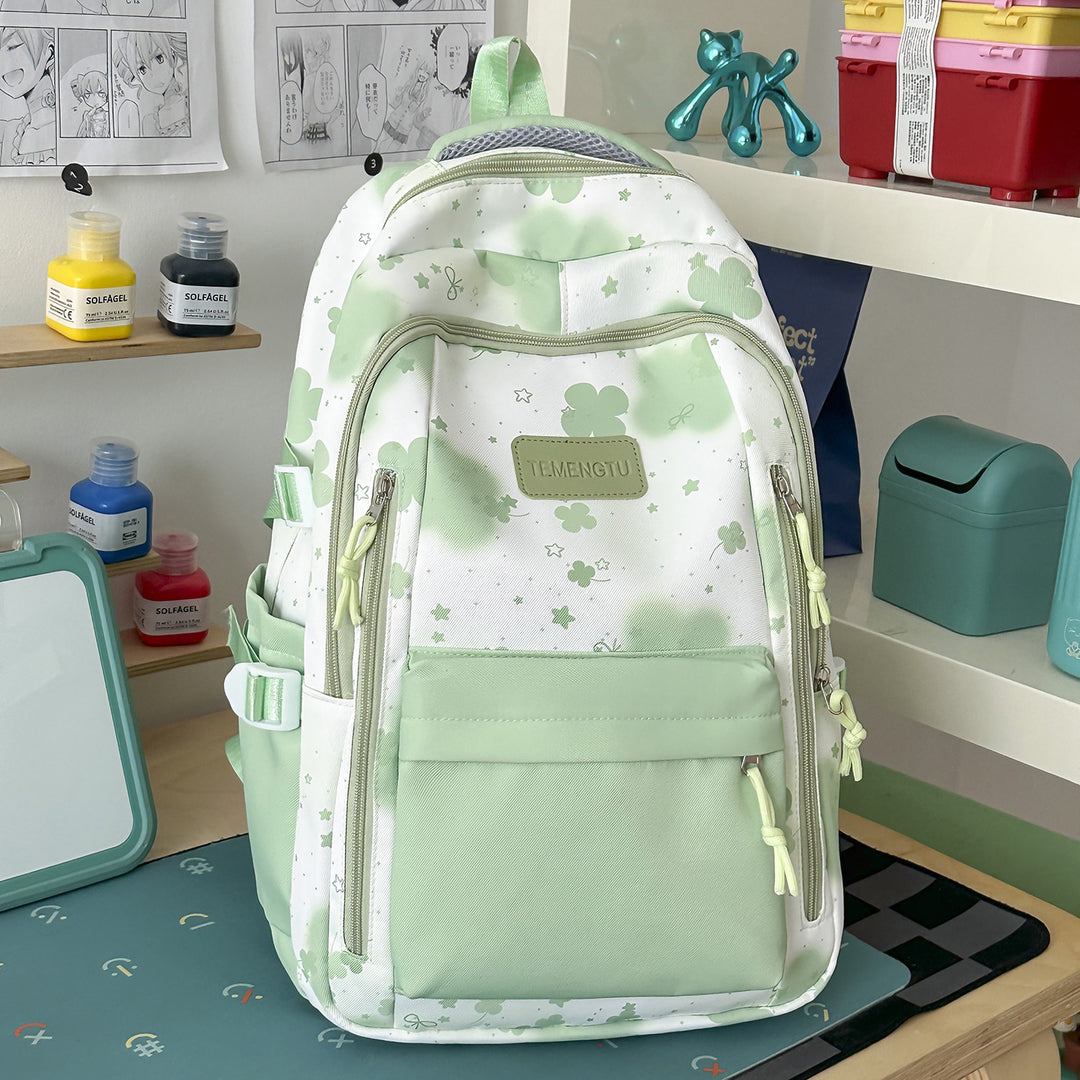Charming Floral Print Backpack Kalsten