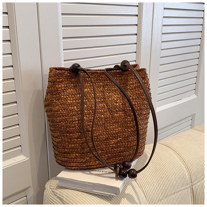 Sustainable Shoulder Bag Made of Natural Macrame Kalsten