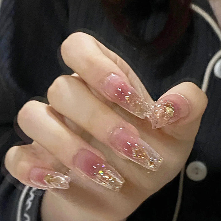 Glittering artificial nails Kalsten