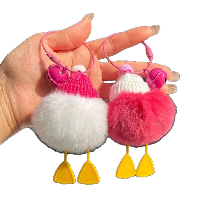 Cute Plush Duck Keychain Accessory Kalsten
