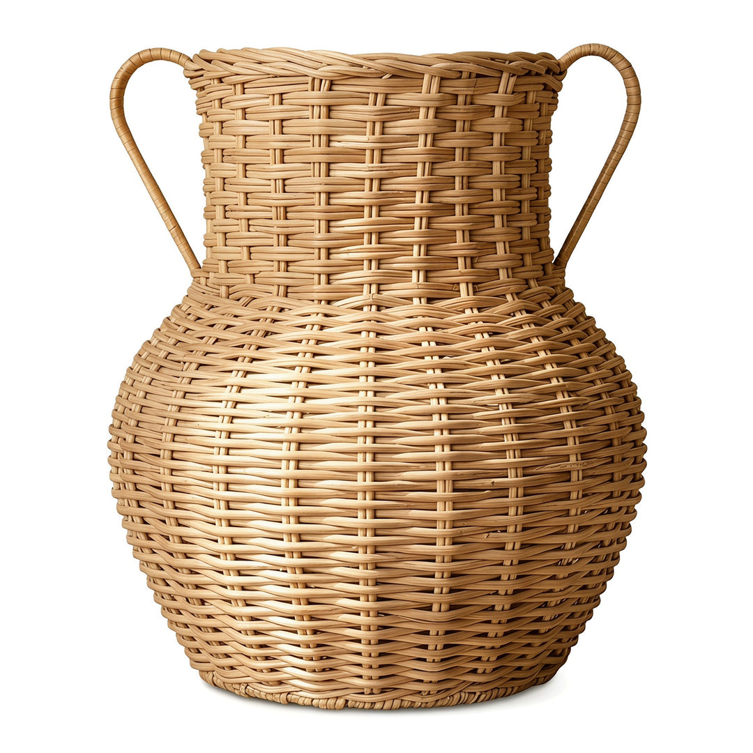 Handcrafted decorative basket made of natural weave Kalsten