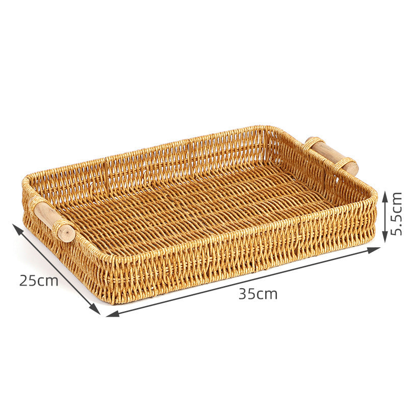 Home Organization Decorative Wicker Basket Kalsten