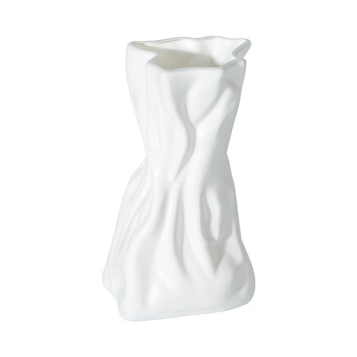 Abstract Wave-Design Decorative Vase Kalsten