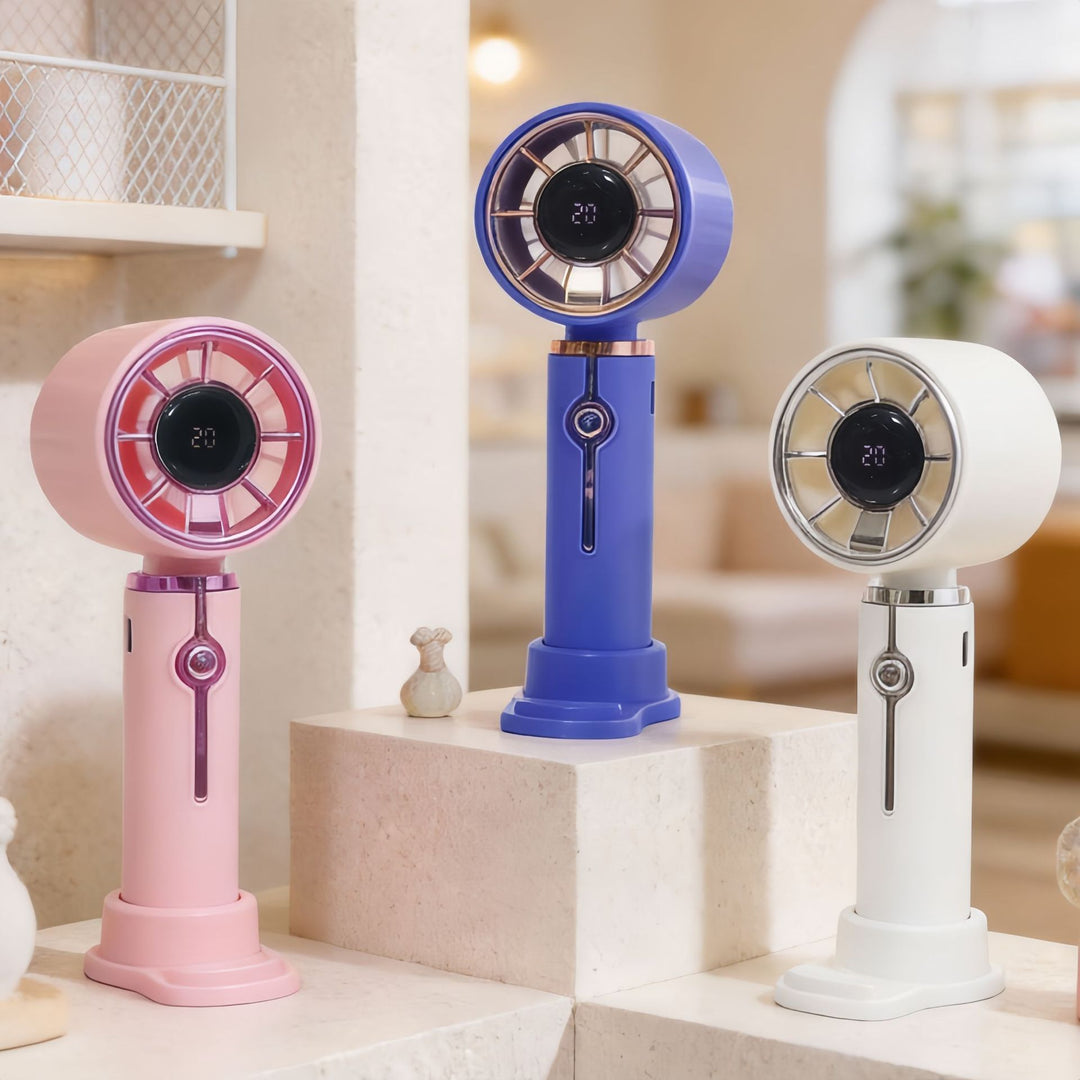 Women Portable Hand Fan with Innovative Air Circulation Kalsten