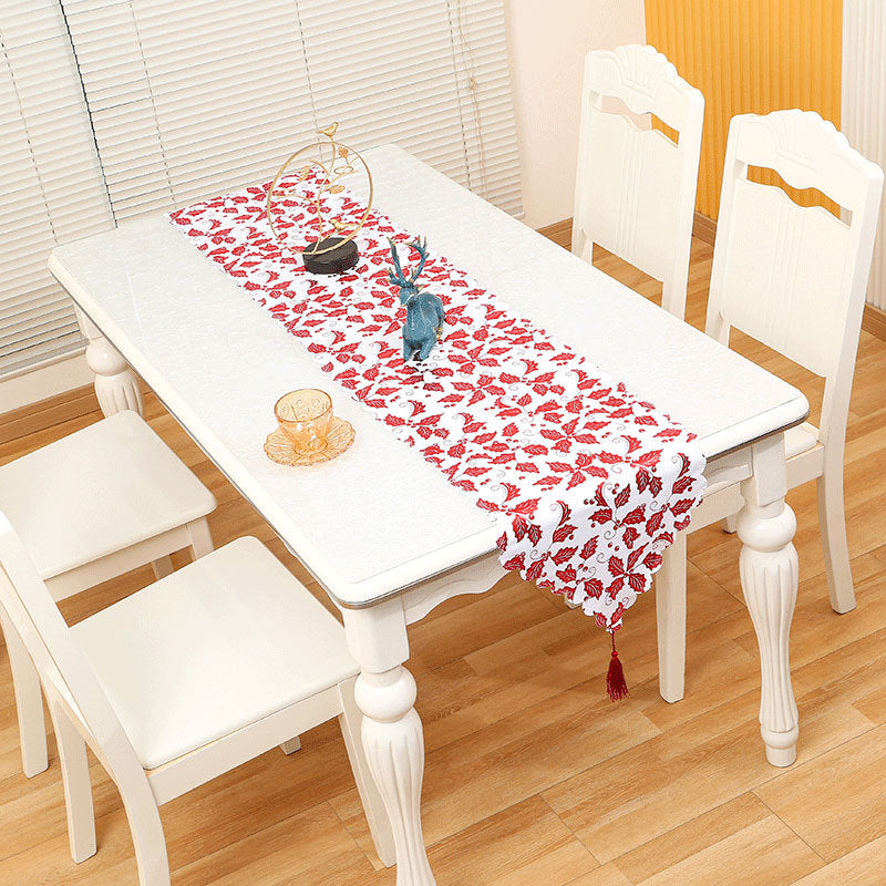 Elegant Star-Embellished Table Runner Kalsten