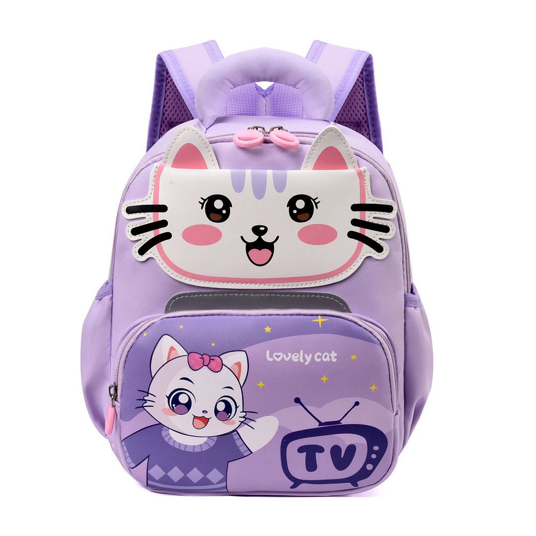 Cute Cat-Themed Backpack Kalsten