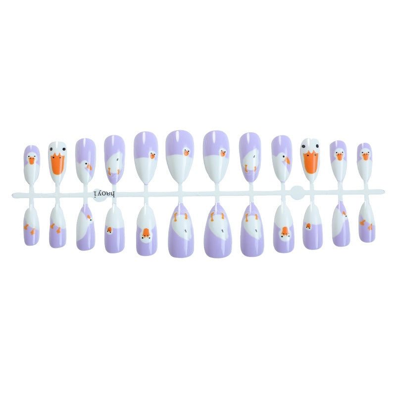 Artificial fingernails with animal design Kalsten