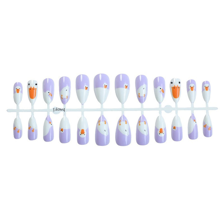 Artificial fingernails with animal design Kalsten