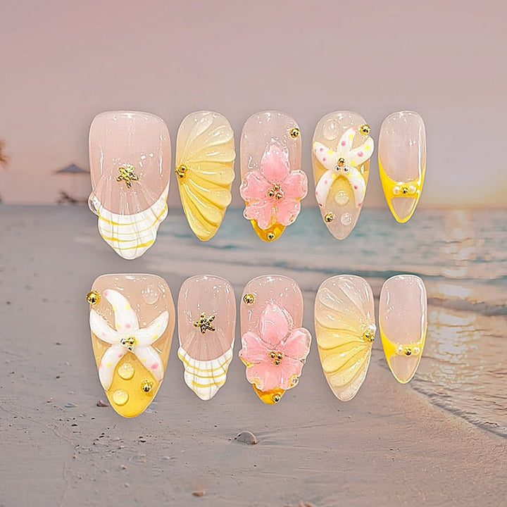Creative nail art set with maritime accents Kalsten