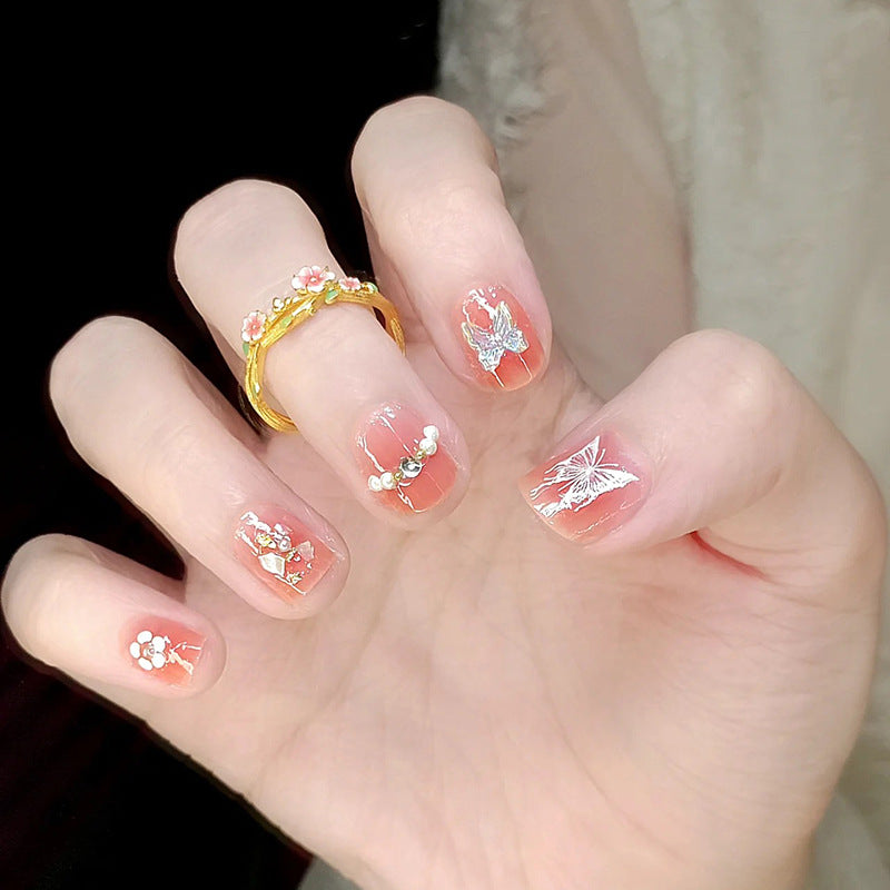 Creative Nail Art Set with Floral Decorations Kalsten