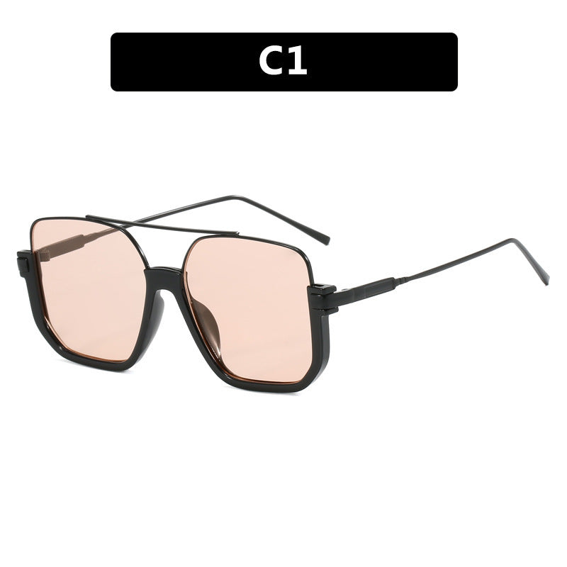 Women oversized sunglasses with elegant, square frame Kalsten