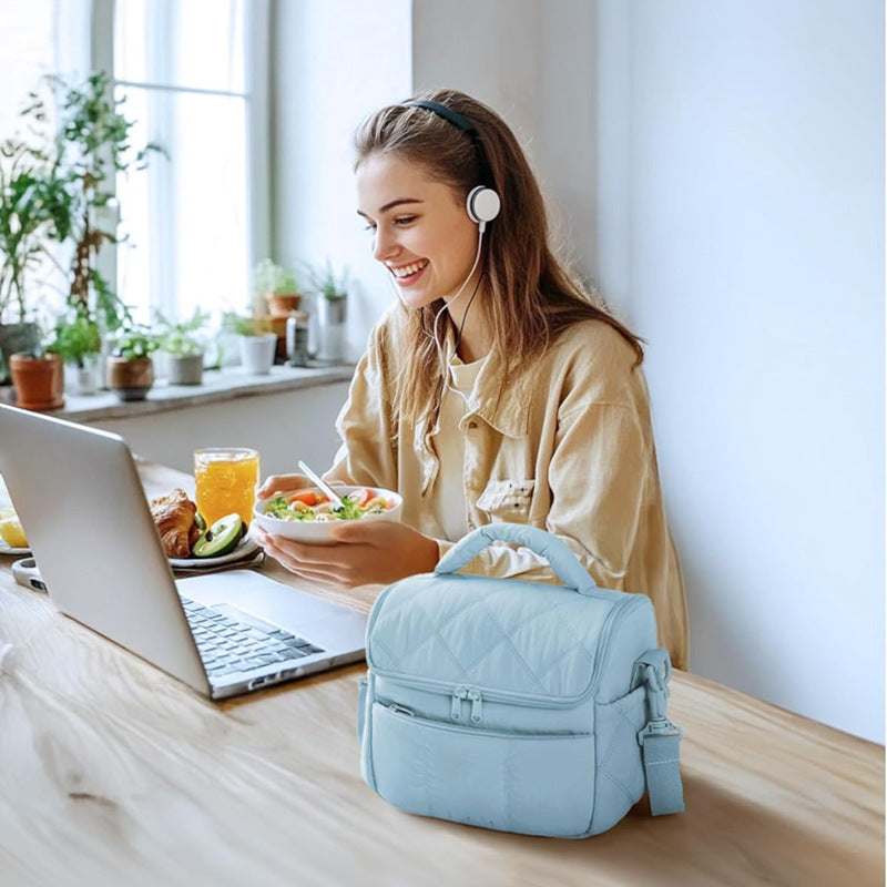 Insulated Lunch Bag with Multiple Compartments Kalsten