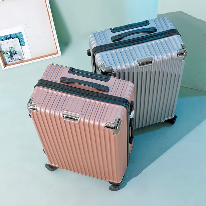 Hard Shell Travel Suitcase With Robust Rolling System Kalsten