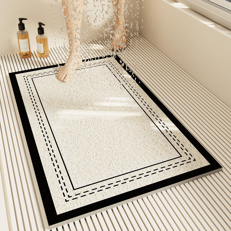 Slip-Resistant Geometric Bath Mat Kalsten