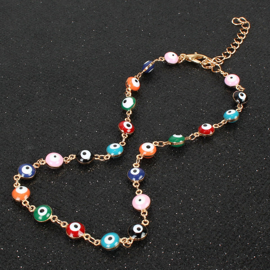 Colorful Beaded Anklet Kalsten