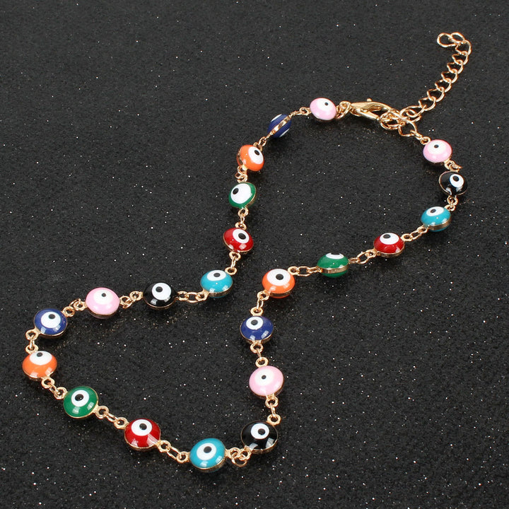 Colorful Beaded Anklet Kalsten
