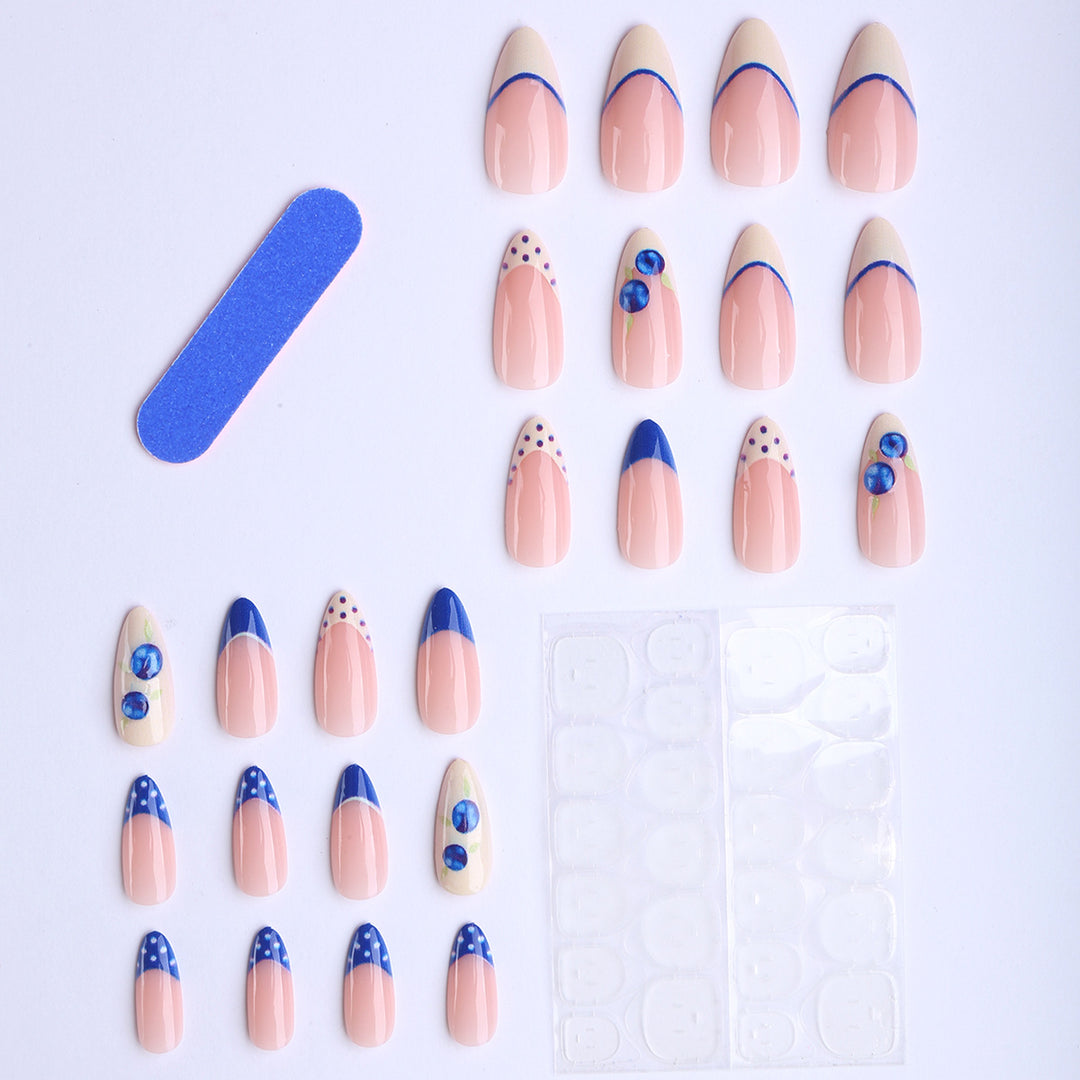Artificial Nails with Artistic Accents Kalsten