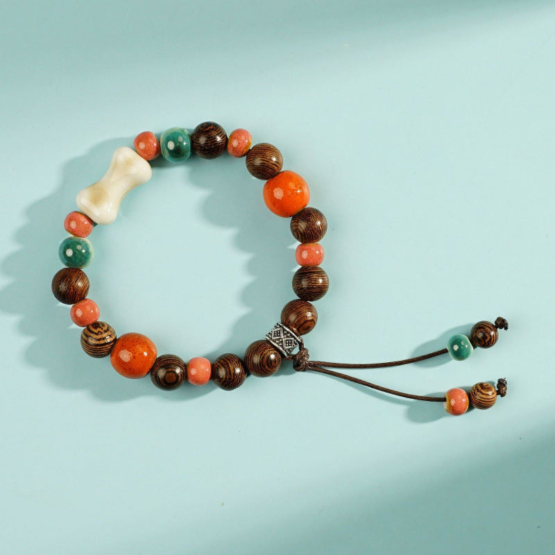 Heart-Shaped Beaded Bracelet Kalsten