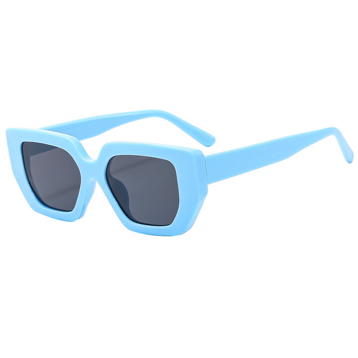 Women modern geometric sunglasses with striking frame Kalsten