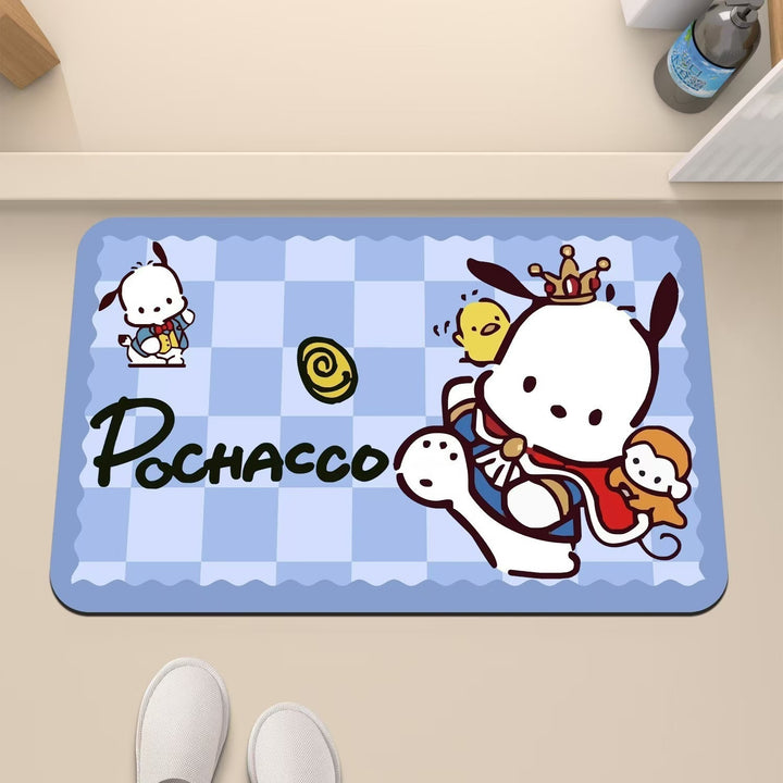 Cartoon-Themed Decorative Floor Mat