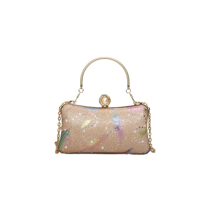 Glittery Evening Clutch Bag Kalsten