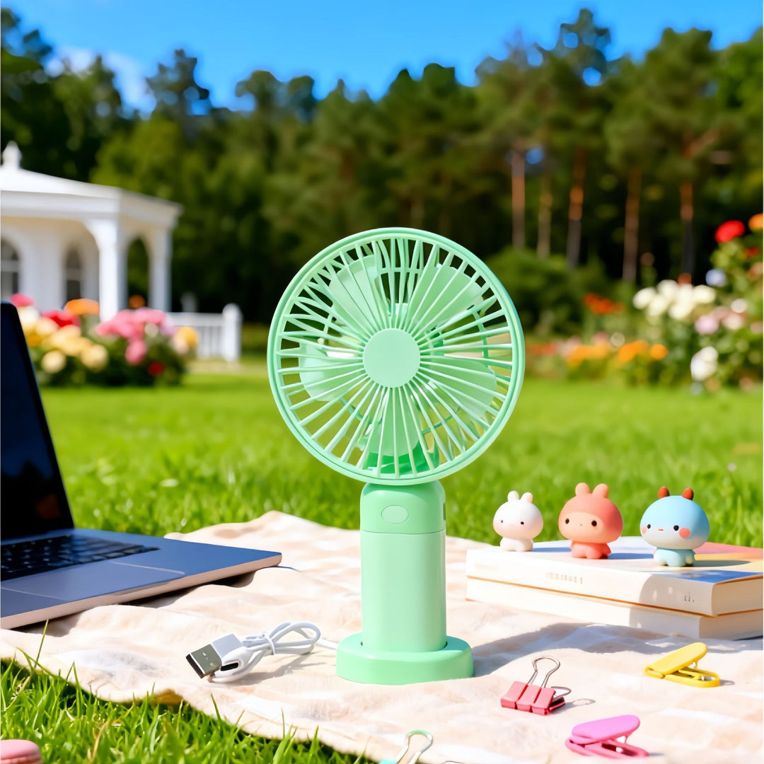 Women's Portable USB Fan with Powerful Battery Function Kalsten