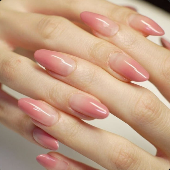 Premium Glossy Ombre Stiletto Press-On Nail Tips Kalsten